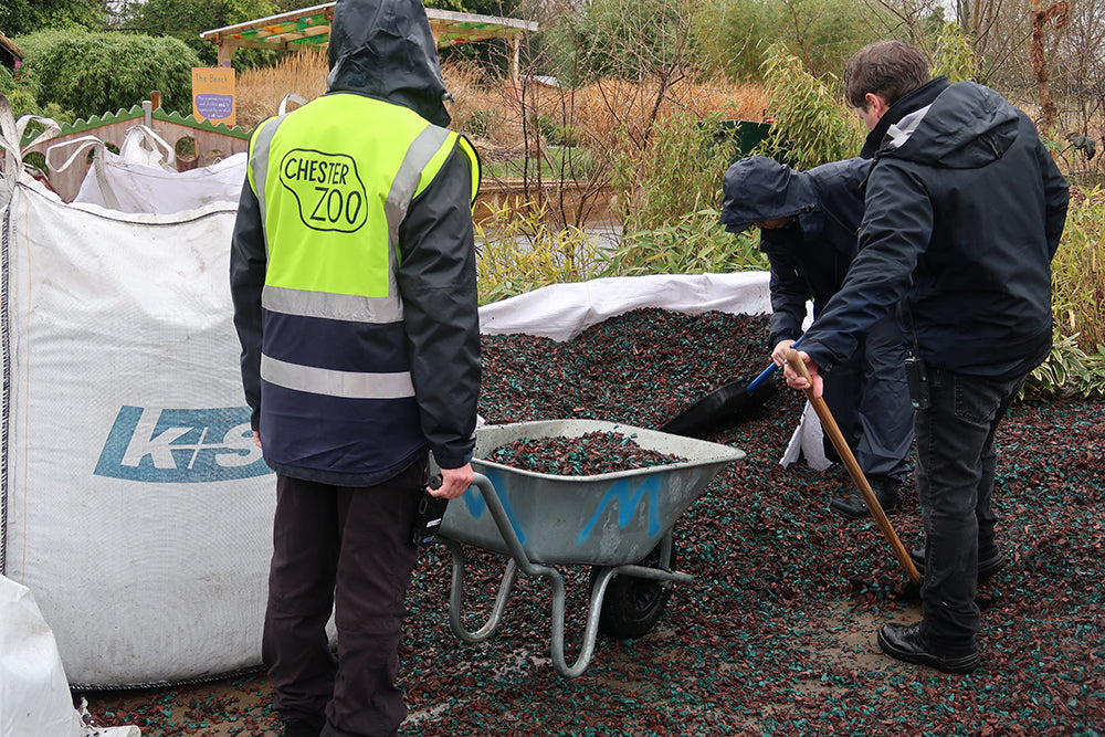 Chester Zoo Play Area Surfacing by Safer Surfacing